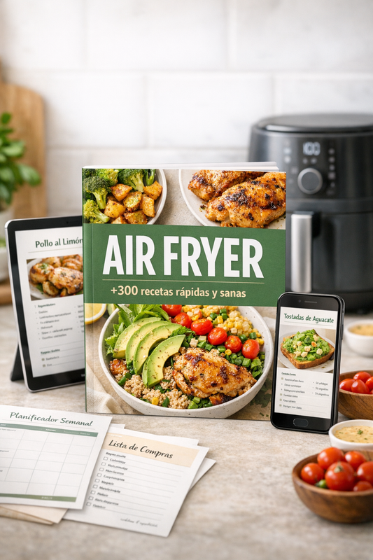 Air Fryer: + 300 Recetas Rápidas y Sanas